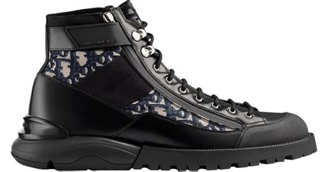 dior oblique combat boots|dior high heel boots.